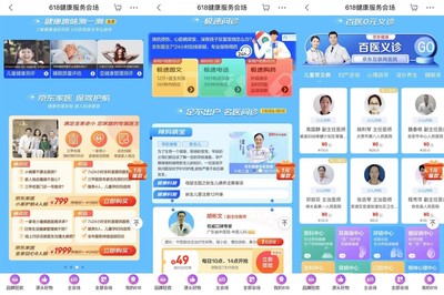 京东618见证消费新趋势 健康管理需求激增，预付费医疗服务成亮点